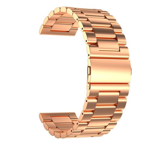 18mm Stainless Steel Smart Watch Replacement Strap for Xiaomi Mi Watch - Rose Gold