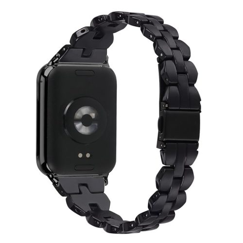 Bracelet Band for Xiaomi Smart Band 8 Pro Rhombus Resin Watch Strap - Black