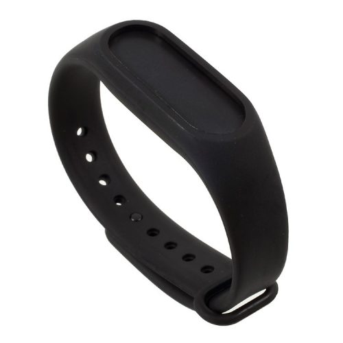 Flexible TPU Wrist Band for Xiaomi Mi Band 2 - Black