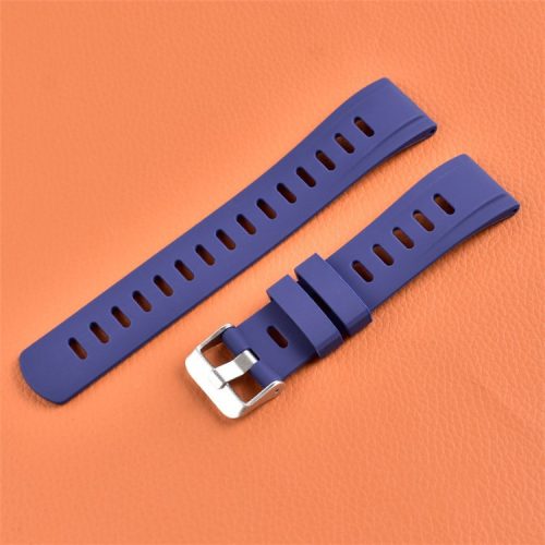 For Huawei Realme Samsung Xiaomi Smart Watch Silicone Strap 22mm Wrist Band Replacement - Blue