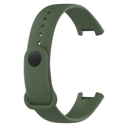 For Xiaomi Redmi Smart Band Pro Solid Color Wrist Band Replacement Silicone Watch Strap - Dark Green