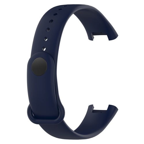 For Xiaomi Redmi Smart Band Pro Solid Color Wrist Band Replacement Silicone Watch Strap - Ink Blue