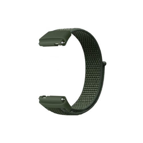 For Xiaomi Redmi Watch 3 Lite / Watch 3 Active Nylon Watch Strap Loop Fastener Replacement Band - Army Green