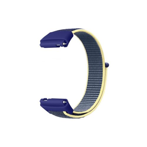 For Xiaomi Redmi Watch 3 Lite / Watch 3 Active Nylon Watch Strap Loop Fastener Replacement Band - Sea Blue