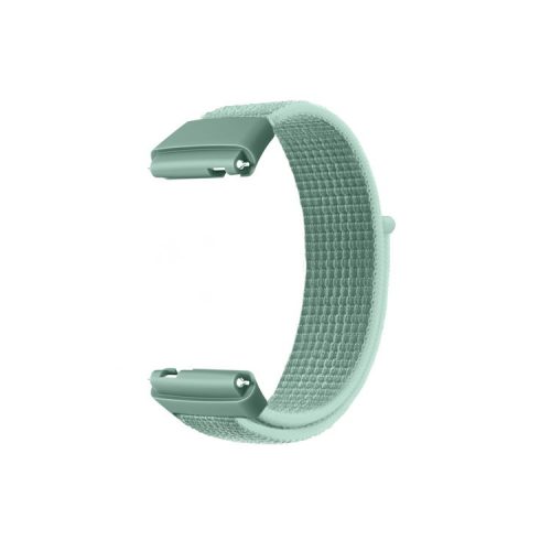 For Xiaomi Redmi Watch 3 Lite / Watch 3 Active Nylon Watch Strap Loop Fastener Replacement Band - Sea Green