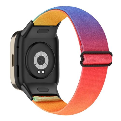 For Xiaomi Redmi Watch 3 Watch Strap Elastic Nylon Adjustable Smart Watch Band - Colorful