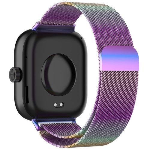 For Xiaomi Redmi Watch 4 / Smart Band 8 Pro Replacement Wrist Band Magnetic Stainless Steel Milanese Watch Strap - Colorful