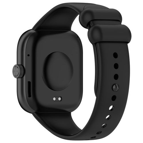 For Xiaomi Redmi Watch 4 / Smart Band 8 Pro Silicone Watch Band with Black Buckle - Black