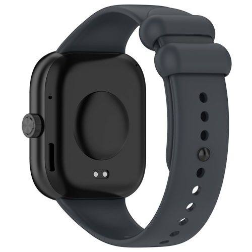 For Xiaomi Redmi Watch 4 / Smart Band 8 Pro Silicone Watch Band with Black Buckle - Dark Grey