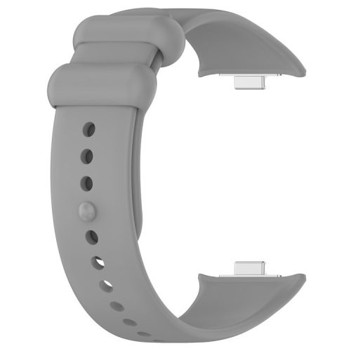 For Xiaomi Redmi Watch 4 / Smart Band 8 Pro Silicone Watch Strap Adjustable Band - Grey