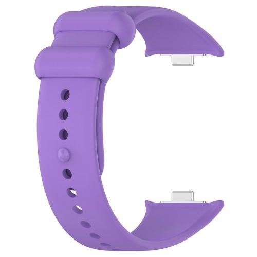 For Xiaomi Redmi Watch 4 / Smart Band 8 Pro Silicone Watch Strap Adjustable Band - Purple