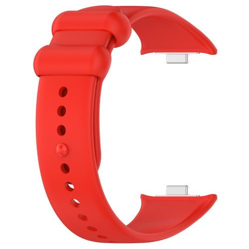 For Xiaomi Redmi Watch 4 / Smart Band 8 Pro Silicone Watch Strap Adjustable Band - Red