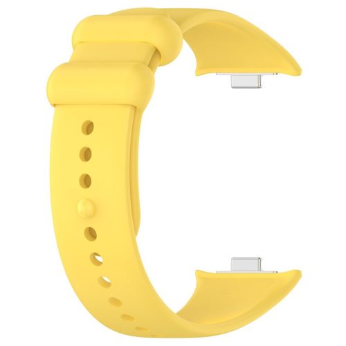 For Xiaomi Redmi Watch 4 / Smart Band 8 Pro Silicone Watch Strap Adjustable Band - Yellow