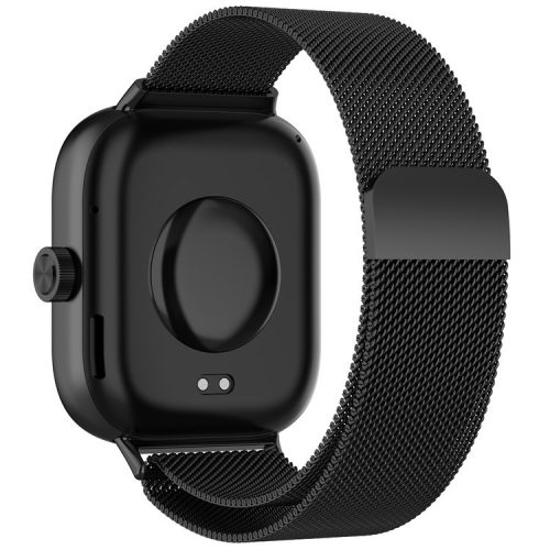 For Xiaomi Redmi Watch 4 / Smart Band 8 Pro Stainless Steel Milanese Watch Strap - Black