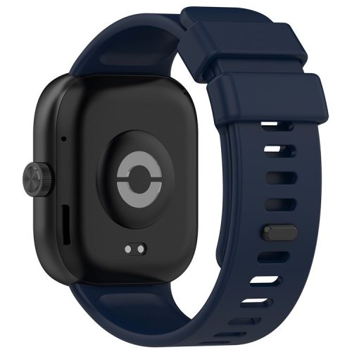 For Xiaomi Redmi Watch 4 / Smart Band 8 Pro Watch Band Silicone Strap Replacement - Ink Blue