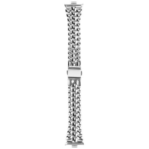 For Xiaomi Redmi Watch 4 Slim Metal Watch Band Strap with Rhinestone - Silver