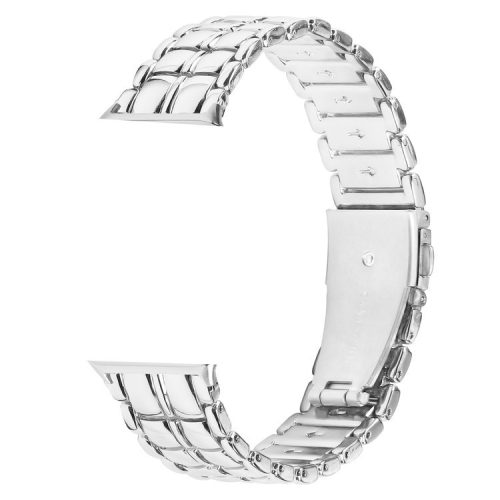 For Xiaomi Redmi Watch 4 Wrist Bracelet Metal Watch Strap Rhinestone Decor Band - Silver