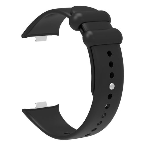 For Xiaomi Smart Band 8 Pro / Redmi Watch 4 Watch Strap Silicone Replacement Wristband - Black