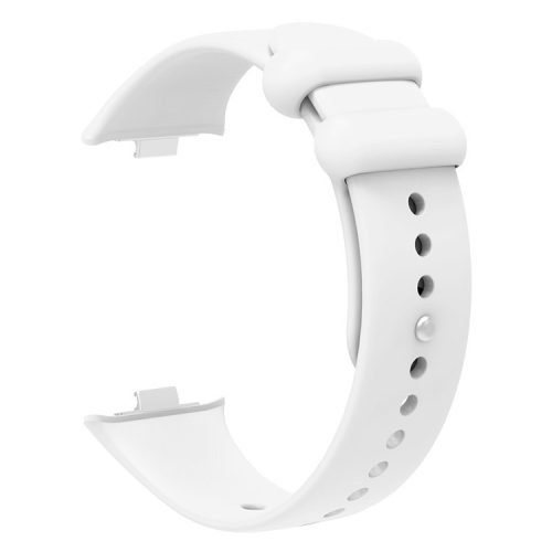 For Xiaomi Smart Band 8 Pro / Redmi Watch 4 Watch Strap Silicone Replacement Wristband - White