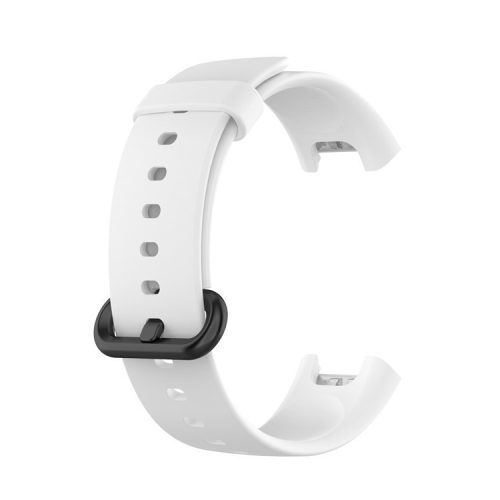 Soft Silicone Smart Watch Strap Replacement Watch Band for Xiaomi Mi Watch Lite / Redmi Watch - White