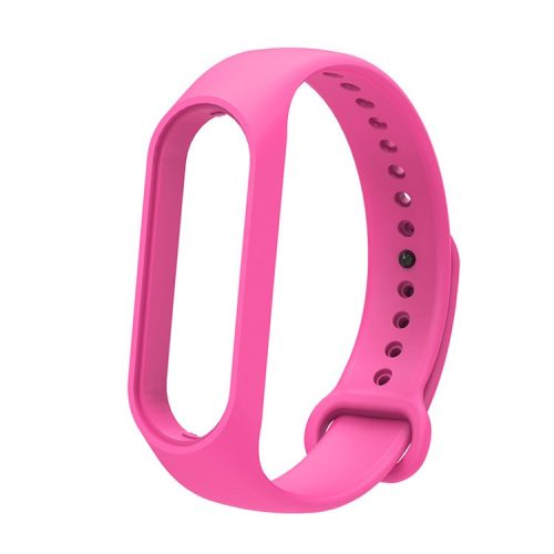 Soft TPU Watch Band for Xiaomi Mi Band 7, Adjustable Wrist Strap Bracelet Replacement - Pink