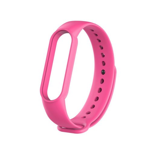 TPU Smart Watch Replacement Strap for Xiaomi Mi Band 5/6/7 - Rose