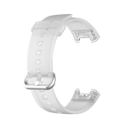 Transparent TPU Smart Watch Band Replacement Wrist Strap for Xiaomi Redmi Watch / Mi Watch Lite - Transparent White