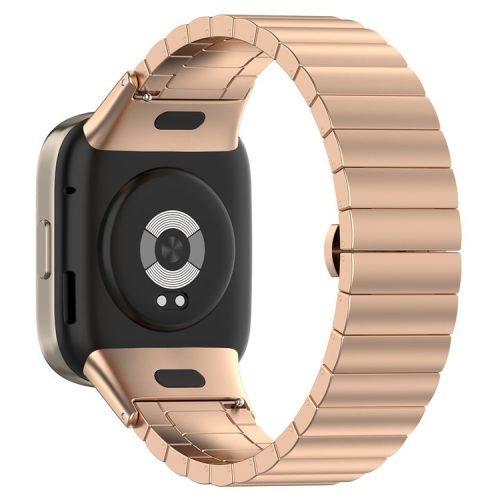 Watch Strap for Xiaomi Redmi Watch 3  /  Mi Watch Lite 3 Watchband 20mm Stainless Steel Wristband - Rose Gold