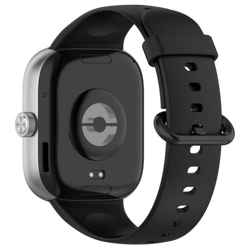 Wrist Band for Xiaomi Redmi Watch 4 Soft Silicone Smartwatch Bracelet Strap - Black