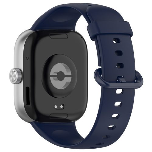 Wrist Band for Xiaomi Redmi Watch 4 Soft Silicone Smartwatch Bracelet Strap - Dark Blue