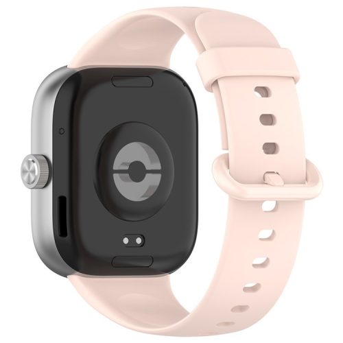 Wrist Band for Xiaomi Redmi Watch 4 Soft Silicone Smartwatch Bracelet Strap - Light Pink