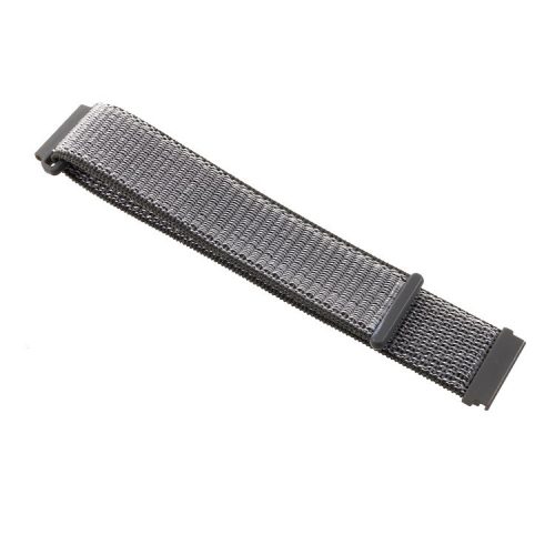 20mm Closure Nylon Watch Strap Replacement for Samsung Galaxy Watch 42mm / Gear S2 / Huami Amazfit Watch Youth Edition - Grey