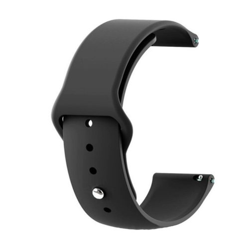 Flexible Silicone Watch Band for Samsung Galaxy Watch Active 40mm SM-R500 - Black