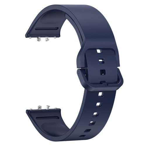 For Samsung Galaxy Fit3 Watch Band Soft Silicone Strap Replacement - Dark Blue