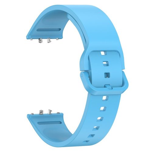 For Samsung Galaxy Fit3 Watch Band Soft Silicone Strap Replacement - Sky Blue