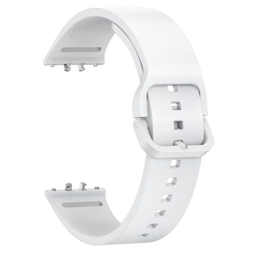 For Samsung Galaxy Fit3 Watch Band Soft Silicone Strap Replacement - White