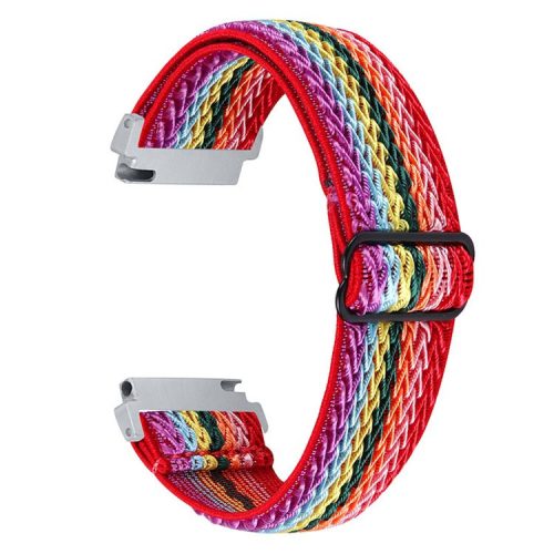 For Samsung Galaxy Watch 46mm/Watch3 45mm Adjustable Elastic Watch Strap Universal Watch Band with Buckle - Multi-color