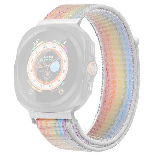 KALEBOL For Samsung Galaxy Watch Ultra 47mm Adjustable Braided Nylon Band Replacement Wrist  Strap - Multi-color