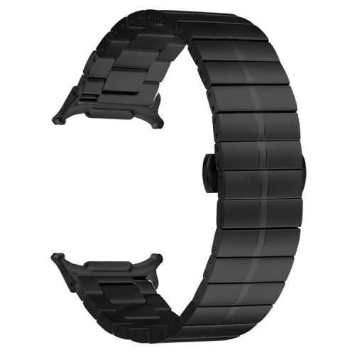 KALEBOL For Samsung Galaxy Watch Ultra 47mm Stylish Stainless Steel Watch Band Wrist Strap - Black