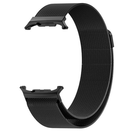 KALEBOL For Samsung Galaxy Watch Ultra 47mm Watch Band Magnetic Buckle Metal Milanese Wrist Strap - Black