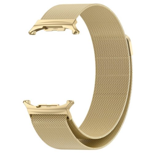 KALEBOL For Samsung Galaxy Watch Ultra 47mm Watch Band Magnetic Buckle Metal Milanese Wrist Strap - Gold