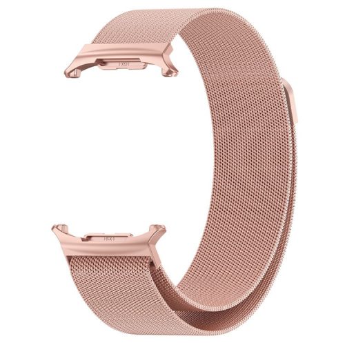 KALEBOL For Samsung Galaxy Watch Ultra 47mm Watch Band Magnetic Buckle Metal Milanese Wrist Strap - Pink