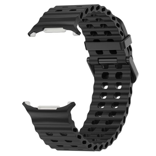 KALEBOL For Samsung Galaxy Watch Ultra 47mm Wrist Band Replacement Silicone Watch Strap - Black