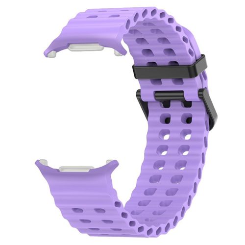 KALEBOL For Samsung Galaxy Watch Ultra 47mm Wrist Band Replacement Silicone Watch Strap - Purple