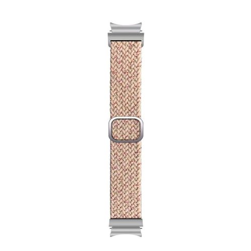 KALEBOL KLB-BZNL-001 For Samsung Galaxy Watch FE 40mm / Watch4 / Watch 5 / Watch 5 Pro / Watch6 Strap Nylon Watch Band - Starlight Pink