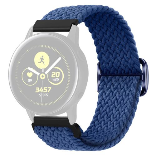 KALEBOL KLB-BZNL-001 For Samsung Galaxy Watch3 45mm / Watch 46mm Watch Band 22mm Nylon Strap - Sea Blue