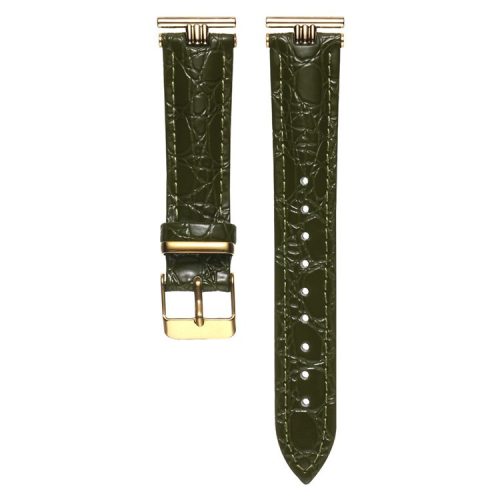 KALEBOL KLB-EYWPU-003 For Samsung Galaxy Watch6 Classic 47mm / Huami Amazfit Bip Watch Strap - Emerald Green