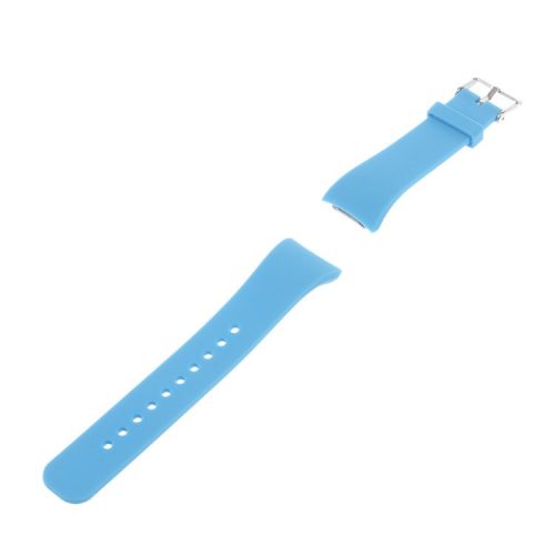 Silicone Watch Wrist Strap for Samsung Gear Fit 2 SM-R360 - Baby Blue