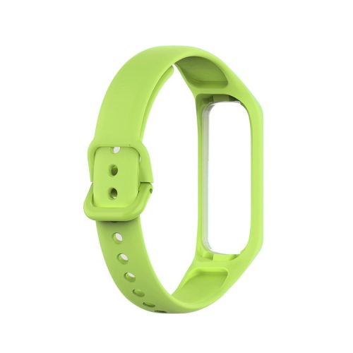 Smart Watch Band Silicone Wrist Strap for Samsung Galaxy Fit2 - Light Green