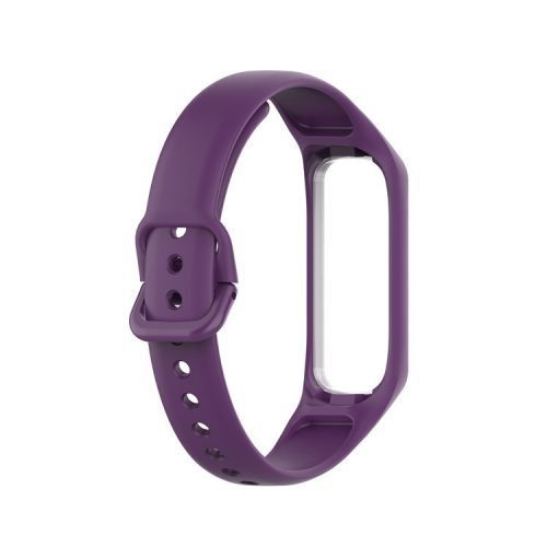 Smart Watch Band Silicone Wrist Strap for Samsung Galaxy Fit2 - Purple